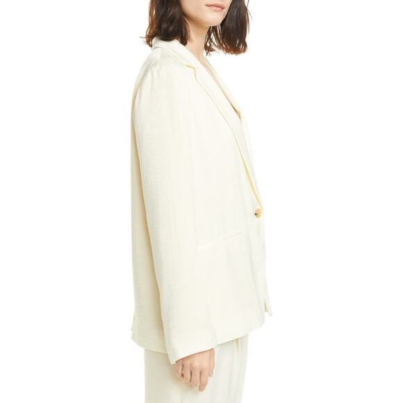 Vince Drapey Boyfriend Blazer Size 6 New with Tags - Picture 3 of 11